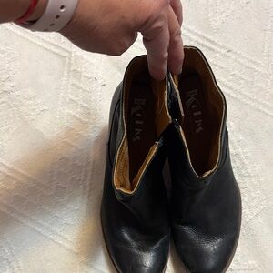 Kork-Ease Black Leather Women’s Boots